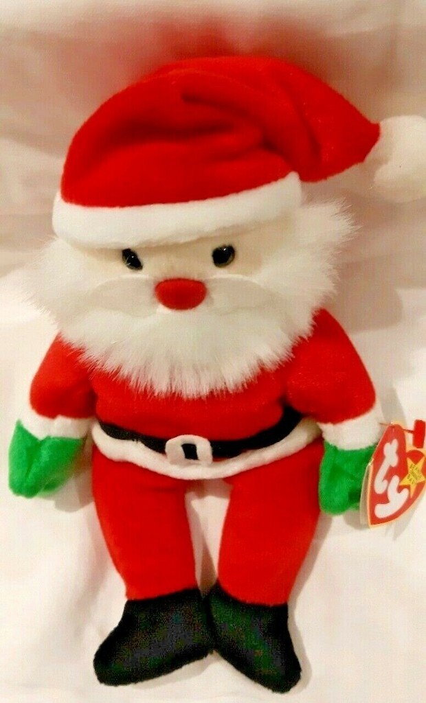 santa claus beanie baby